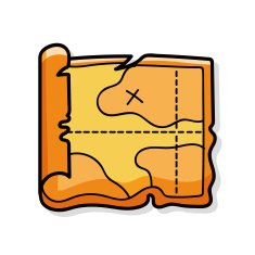 treasure map doodle N3