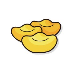 Chinese New Year Gold ingot doodle