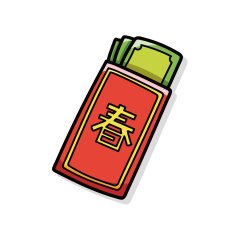 Chinese New Year red envelope doodle N2
