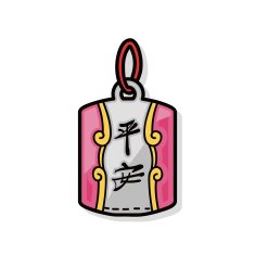 Chinese talisman doodle N5