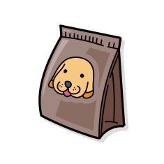dog feed doodle