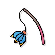 Cat toys doodle
