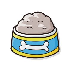 pet bowl doodle N2