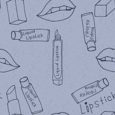 Makeup seamless pattern N13