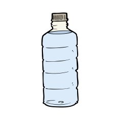 Cartoon Water Bottle N7