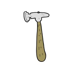 Cartoon Hammer N16