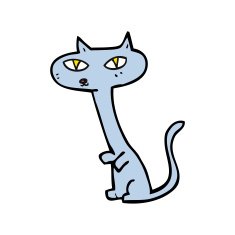 Cartoon Cat N40