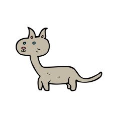 Cartoon Cat N41