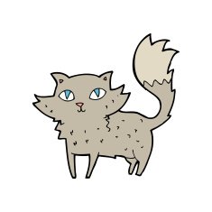 Cartoon Cat N42