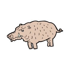 cartoon hog N2