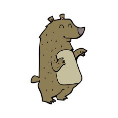 Cartoon Bear N14