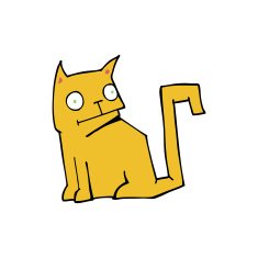 Cartoon Cat N43