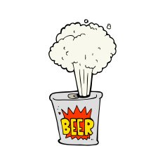cartoon beer can N4