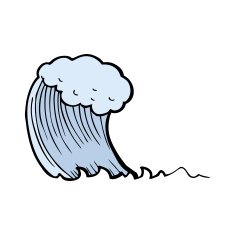 cartoon wave N2