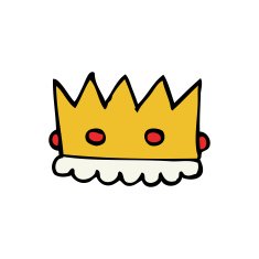 Cartoon Crown N10