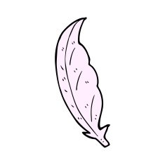 Cartoon Feather N4