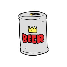 cartoon beer can N5