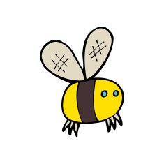 Cartoon Bee N38