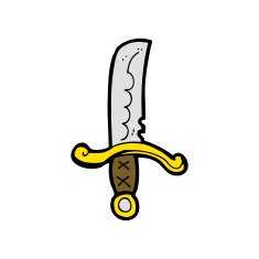 Cartoon Sword N9