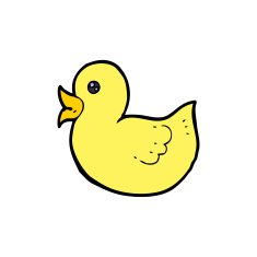 cartoon rubber duck N4
