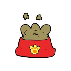 Cartoon Dog Food N14