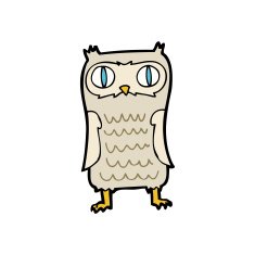 Cartoon Owl N31