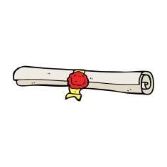 Cartoon Scroll N6
