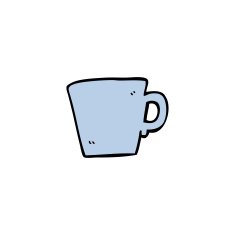 Cartoon Coffee Mug N5