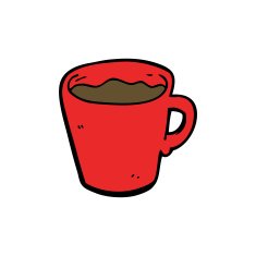 Cartoon Coffee Mug N6