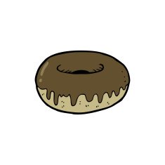 Cartoon Donut N11