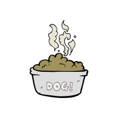 Cartoon Dog Food N15