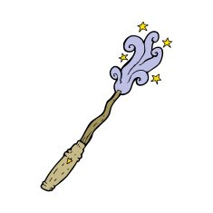 Cartoon Magic Wand N9