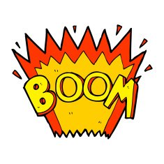 cartoon comic book explosion N5