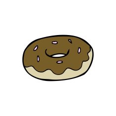 Cartoon Donut N13