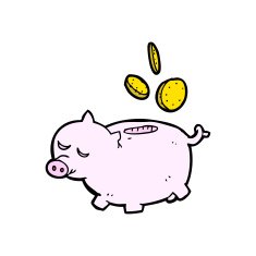 Cartoon Piggy Bank N5