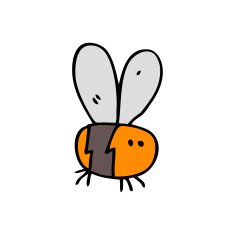 Cartoon Bee N42