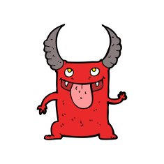 Cartoon Devil N17