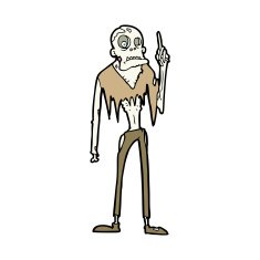 Cartoon Zombie N4