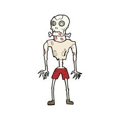 Cartoon Zombie N5