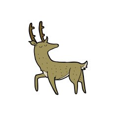 cartoon stag N2