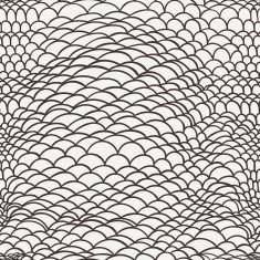 Vector seamless line doodle pattern