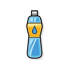 water bottle doodle N3