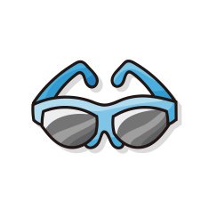 sunglasses doodle N2