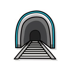 Tunnel doodle