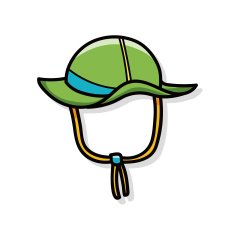 sun hat doodle N2