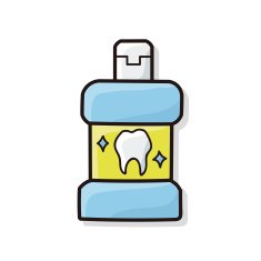 Mouthwash doodle