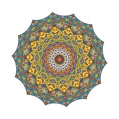 Zentangle pattern