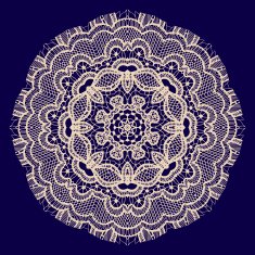 Vector rosette ornament N4
