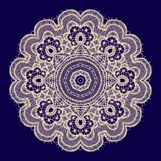 Vector rosette ornament N11
