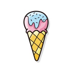 Ice Cream Doodle N5